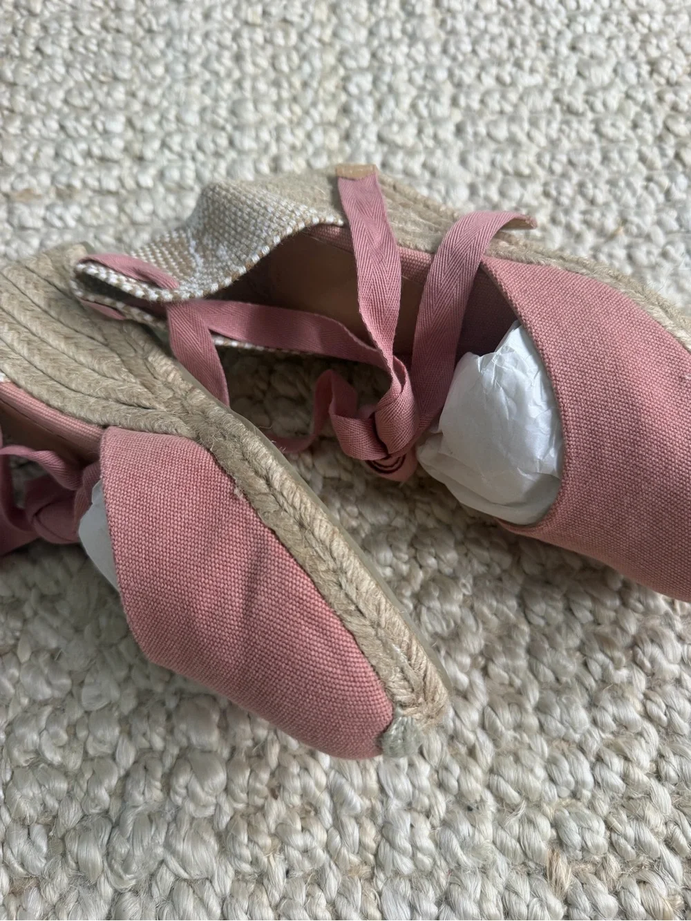 Castaner ankle pink insole